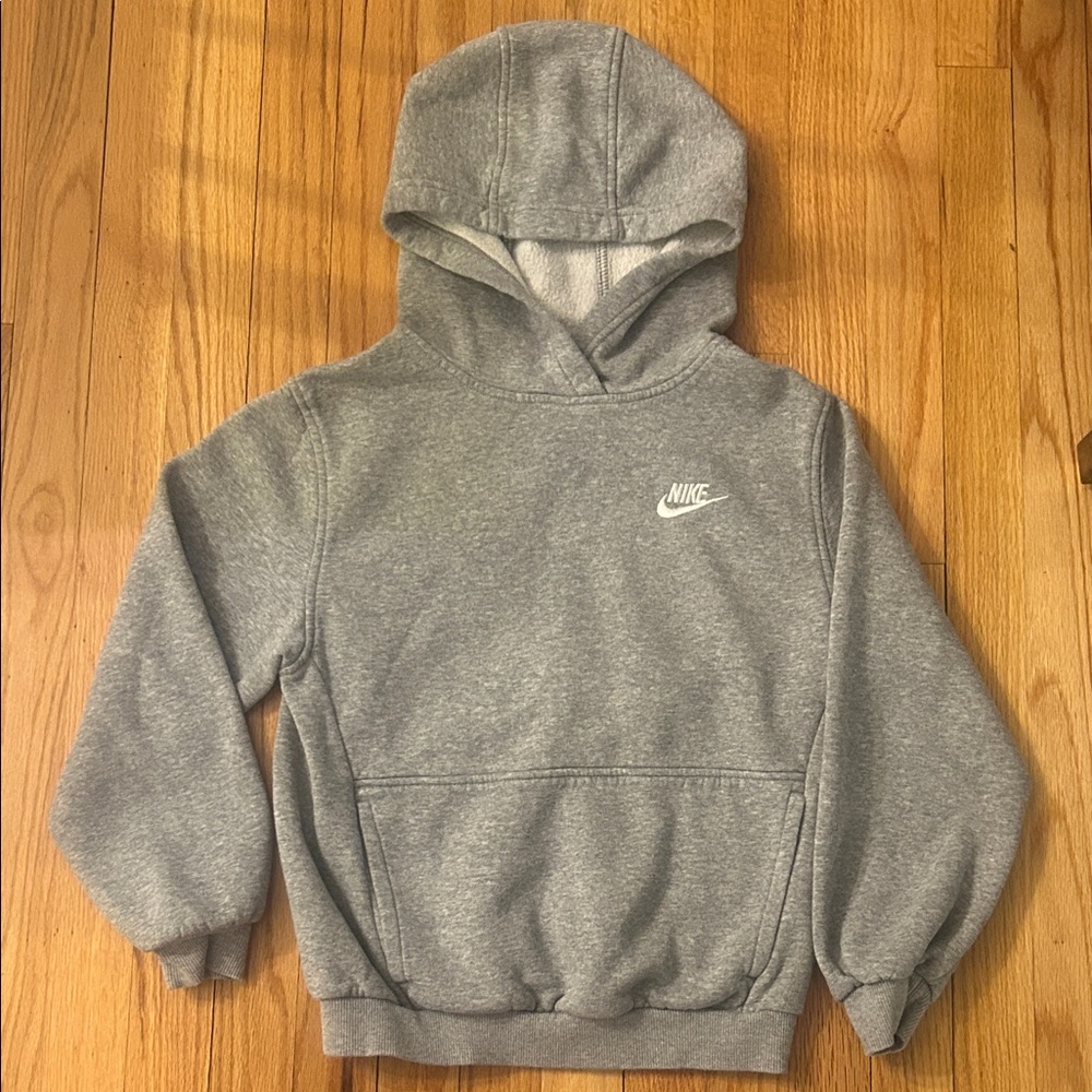 Nike Nike Heather Gray Pullover Hoodie